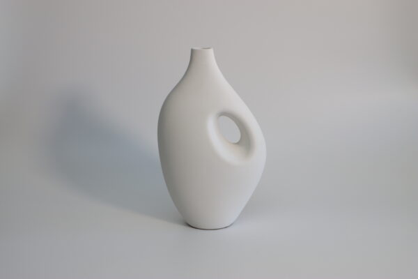 マットホワイト・ドーナツオーバルベース｜AA250000010