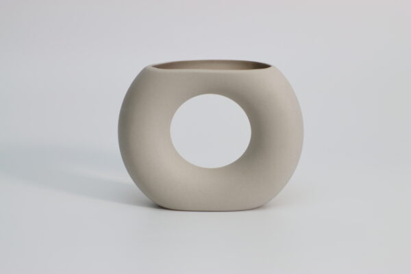 マットホワイト・ドーナツミニベース｜AA250000011