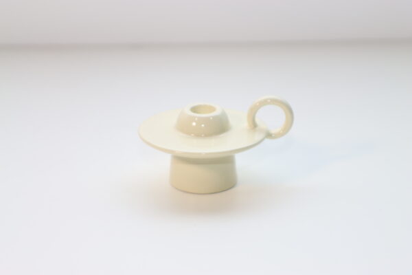 セラミック・キャリー・キャンドルスタンド・ホワイト｜AB250000367