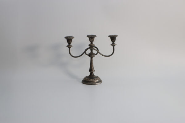 エイジド・シルバー・キャンドルスタンド（大）｜AB250000070