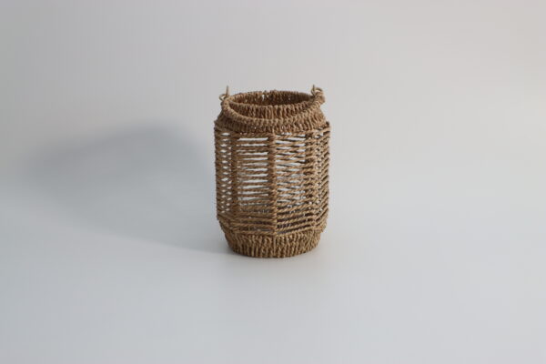 ラタン・ウィーブ・キャンドルランタン｜AB250000074