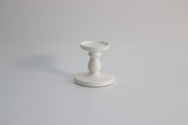 ピュアホワイト・ピラー・キャンドルスタンドA｜AB250000080