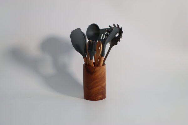 キッチンツールセット（ウッドホルダー付き）｜DB250400038