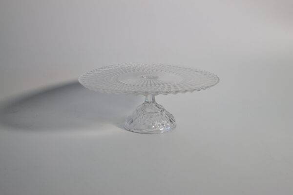クリスタル調ガラス・ケーキスタンド｜DB250100046