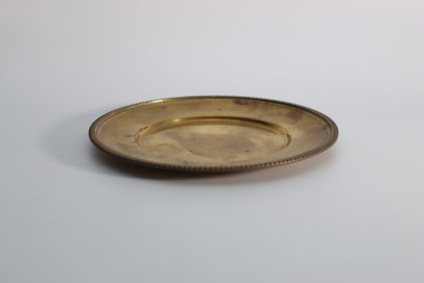 真鍮製ラウンドトレイ｜DB250100061