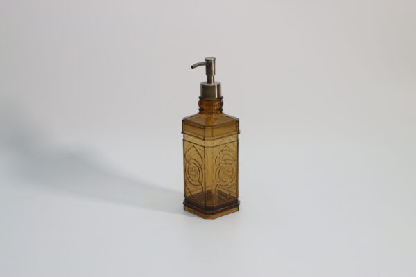 アンバーガラスポンプボトル｜DC250200063