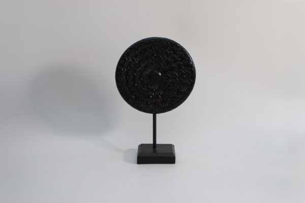 テクスチャード・ブラックオブジェ｜AH250000150