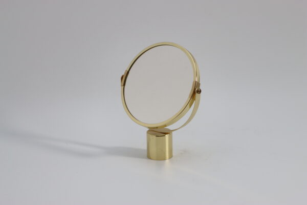 ゴールド・コンパクト・スタンド・ミラー｜AE250100148