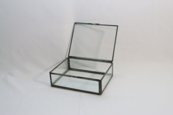 真鍮フレーム・ガラスディスプレイケース｜EC250400047