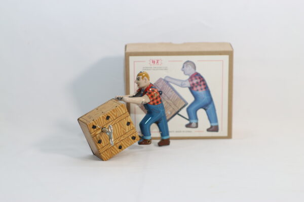 ブリキ玩具「ランバー・ジャック（木こり）」ゼンマイ式｜ED250000057