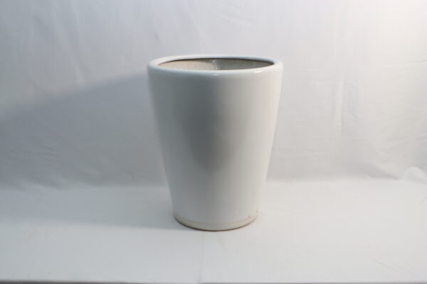 ピュア・ホワイト・テーパーポット｜AA250100185