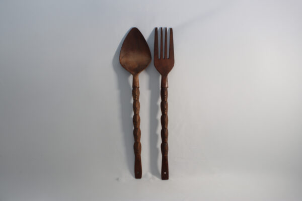 ヴィンテージ_大型ウッドカトラリー｜AH250000182