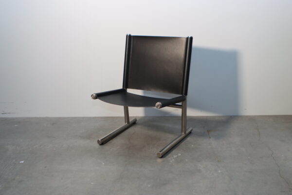 レザー＆スチールチェア｜BB250300003