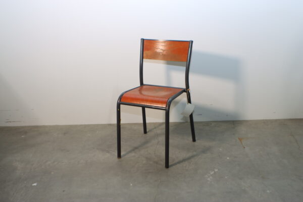 ウッド＆スチール・スタッキングチェア｜BB250000065