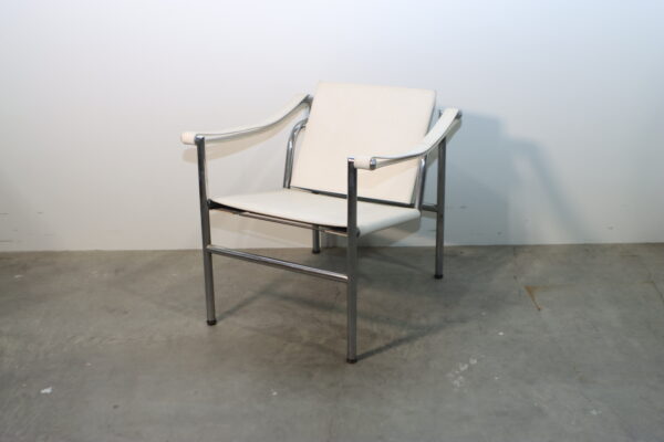 ホワイトレザー・スリングチェア｜BB250000068