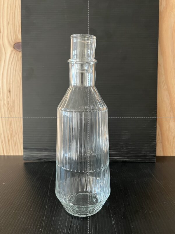 ストライプ・クリアガラスカラフェ｜DB250200057