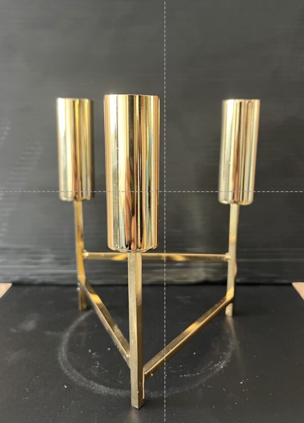 ゴールデン・トリニティ・キャンドルスタンド｜AB250000097