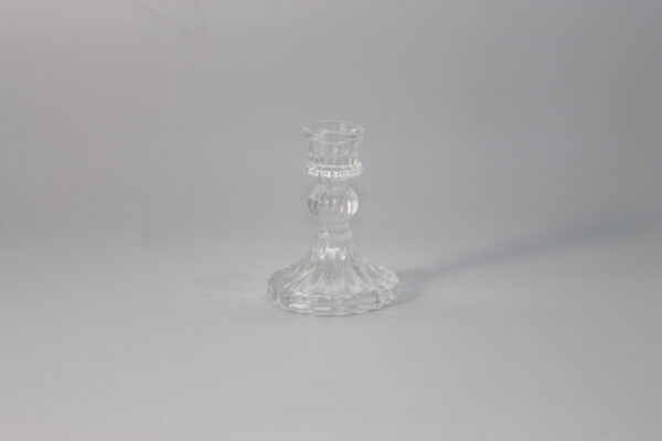 クリア・グラス・キャンドルスタンドE｜AB260000436