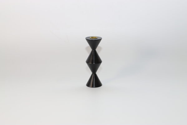 ブラック・コーン・キャンドルスタンド（小)｜AB260000437
