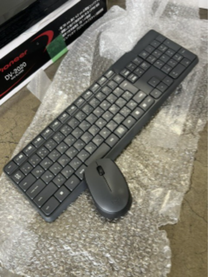 ワイヤレスキーボード＆マウスセット｜CE250000087